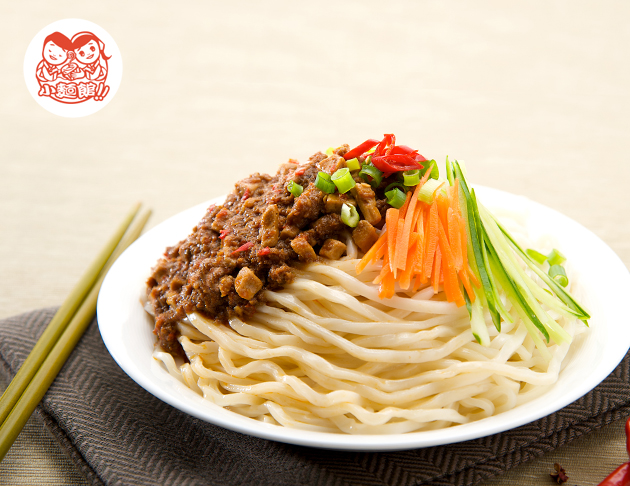 沙茶蒜肉麵(葷)